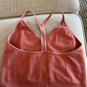 SET ACTIVE Ribbed V Tank - Size L